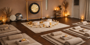 Zvočna masaža v Kamniku Ljubljani Sloveniji – sound bath v Centru zvoka za globoko sprostitev